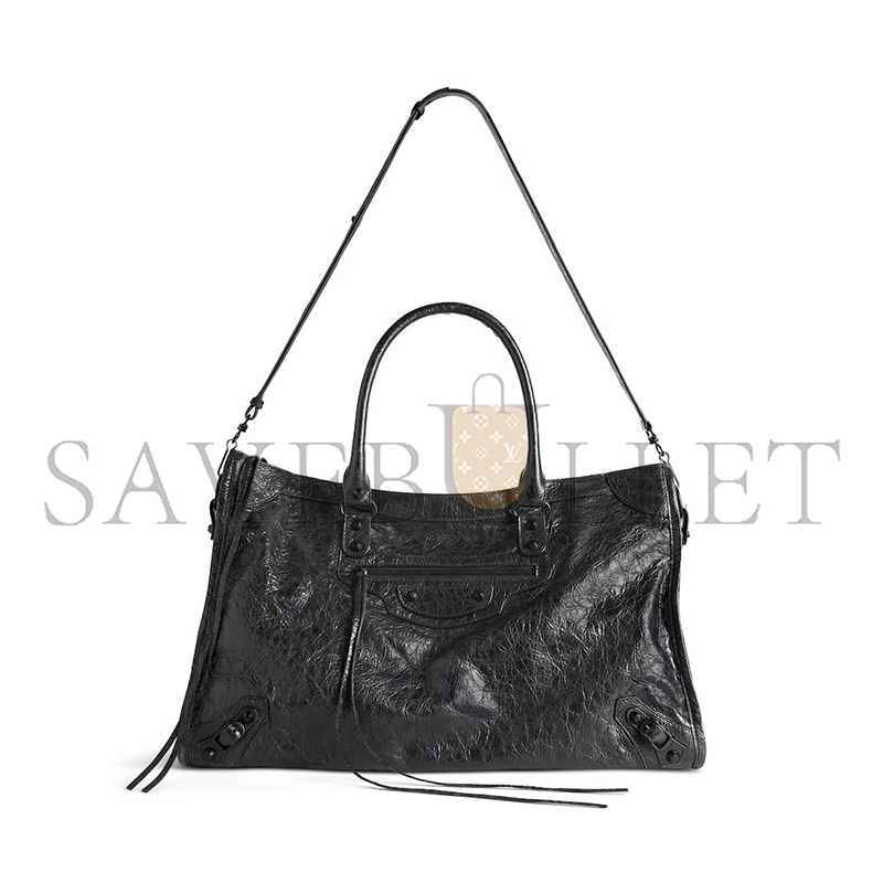 Ba1en*iaga le city bag large in black 8657652acme1000 (46*29*17cm)